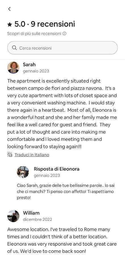 Campo De' Fiori Eleonorhouse * Rom